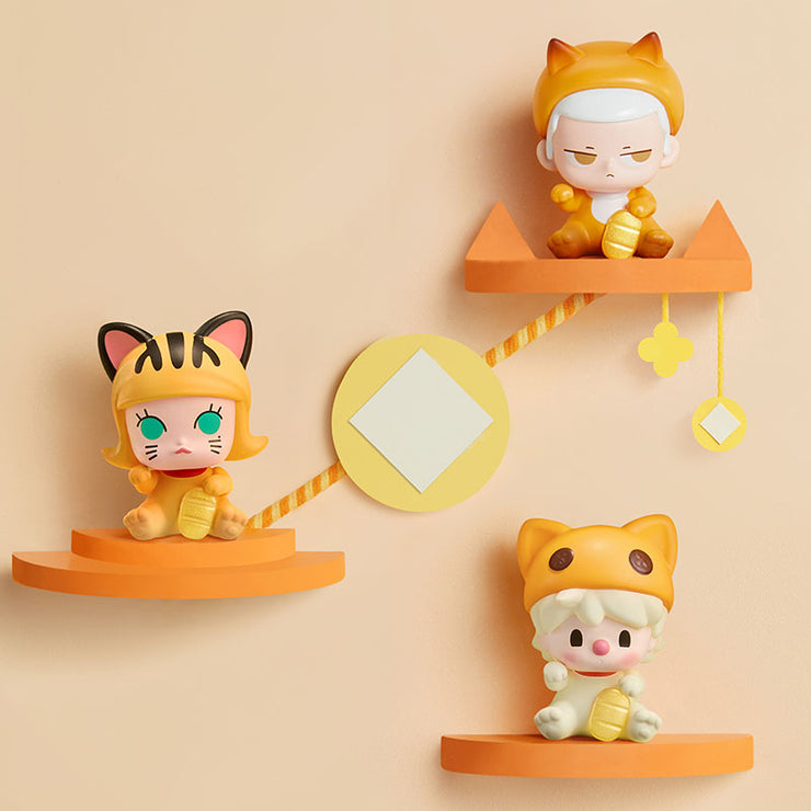 Lucky Fortune Cat Pop Bean Mystery Bag Blind Bag Mini Charm Toy