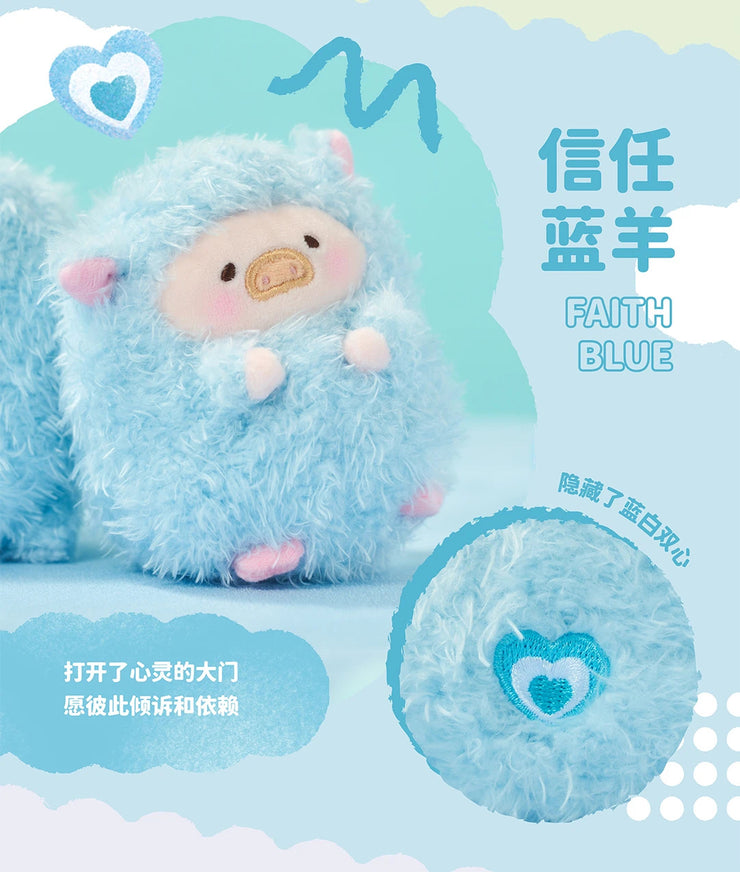 Lulu the Piggy Plush - Rainbow Sheep Lamb Series Mystery Box Blind Box Toy Figure