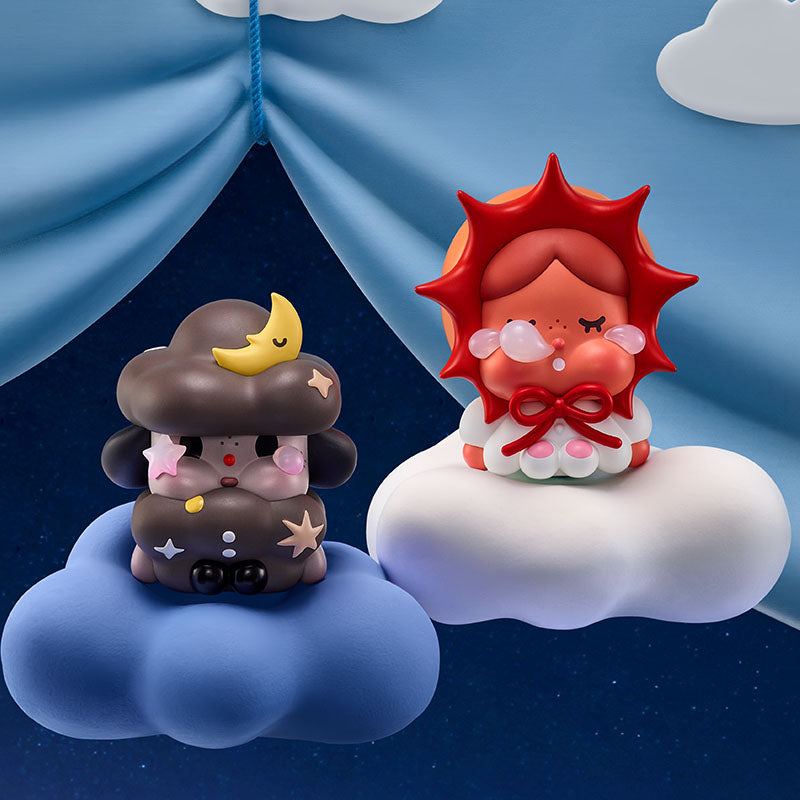 【178】CRYBABY Mini - Crying to th Moon Sitting Series Mystery Box Blind Box Toy Figure