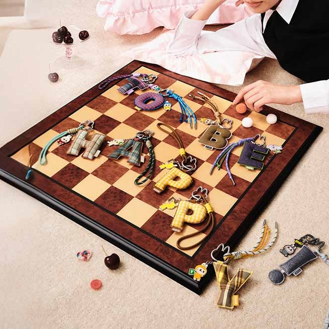 【071】THE MONSTERS - Pin for Love Series Letter Pendant Blind Box (A-M)(N-Z)