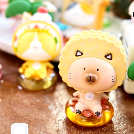 【080】Thief cat - Sweet Summer Series Mystery Box Blind Box Toy Figure