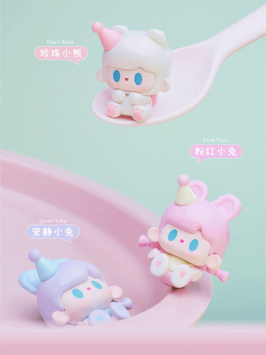 TUTUBEAR Bean - Happy Party Series Mystery Bag Blind Bag Mini Toy Figure