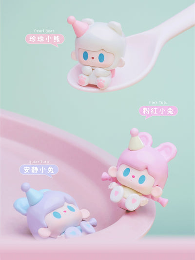 TUTUBEAR Bean - Happy Party Series Mystery Bag Blind Bag Mini Toy Figure