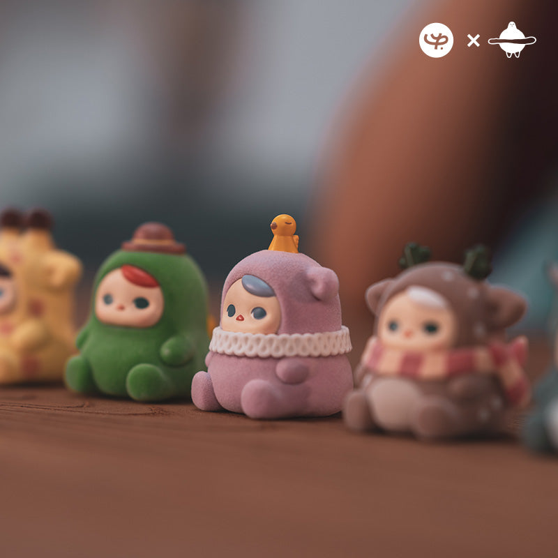 【056】Pucky Beanie - Animal Beanies Series Mystery Box Blind Box Toy Figure