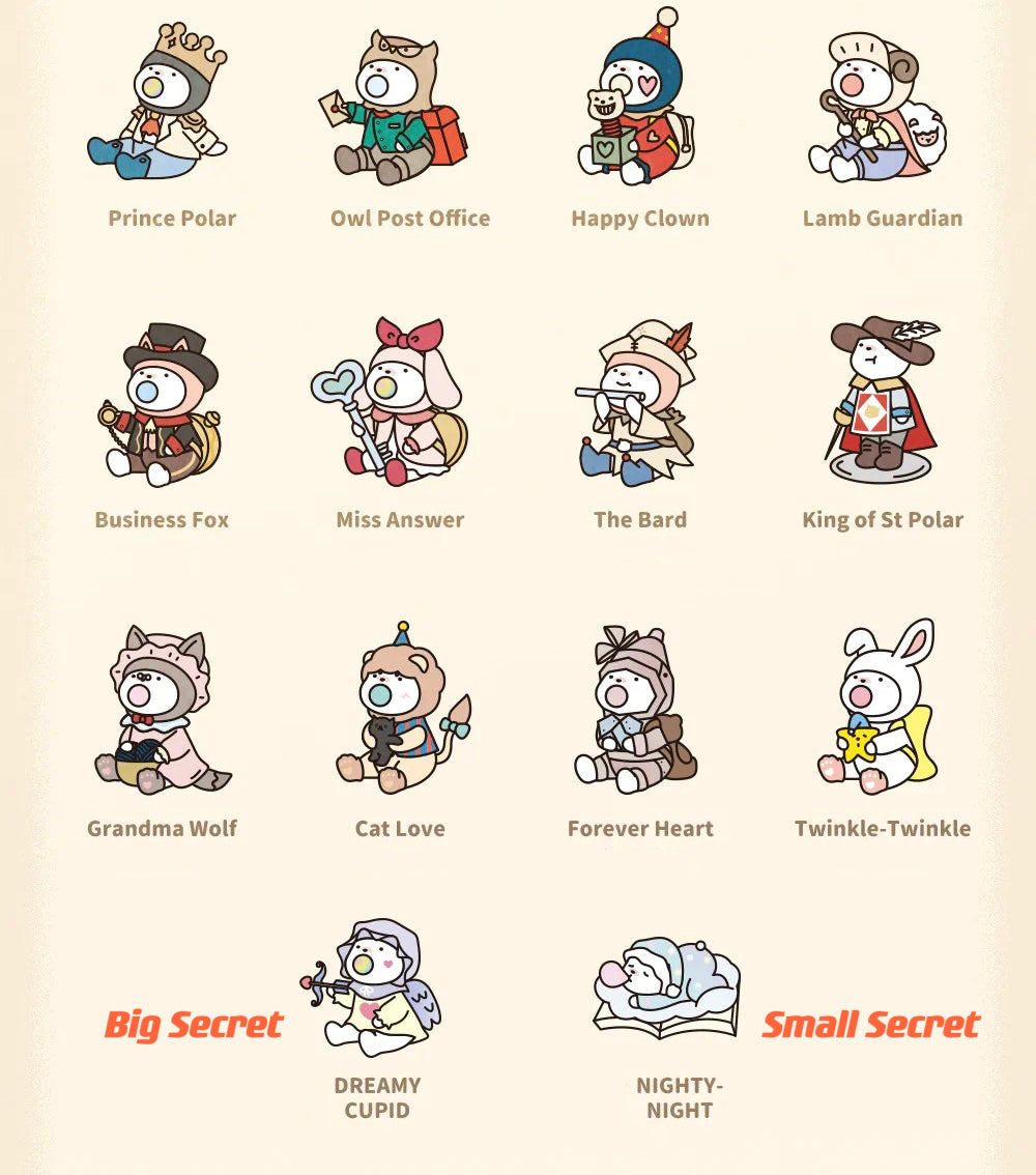 【031】Repolar - Bed Time Story Series Mystery Box Blind Box Toy Figure