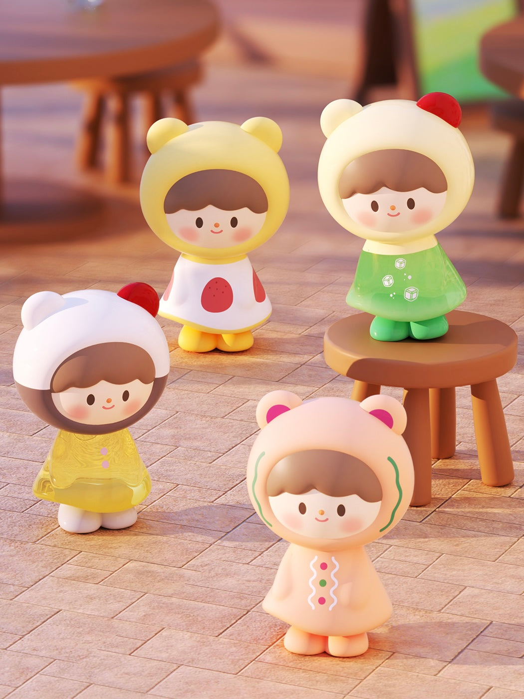 【093】 zZoton Bean - Joy in a Twist Series Bean Charm Mystery Bag Blind Bag Mini Toy Figure