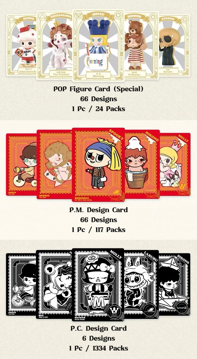 【Discontinued】POP Card - Art & Life Trading Cards Series Mystery Bag Blind Bag Popcard