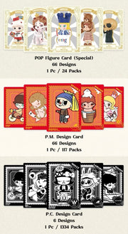 【SALE before US May Tariff】 
POP Card - Art & Life Trading Cards Series Mystery Bag Blind Bag Popcard