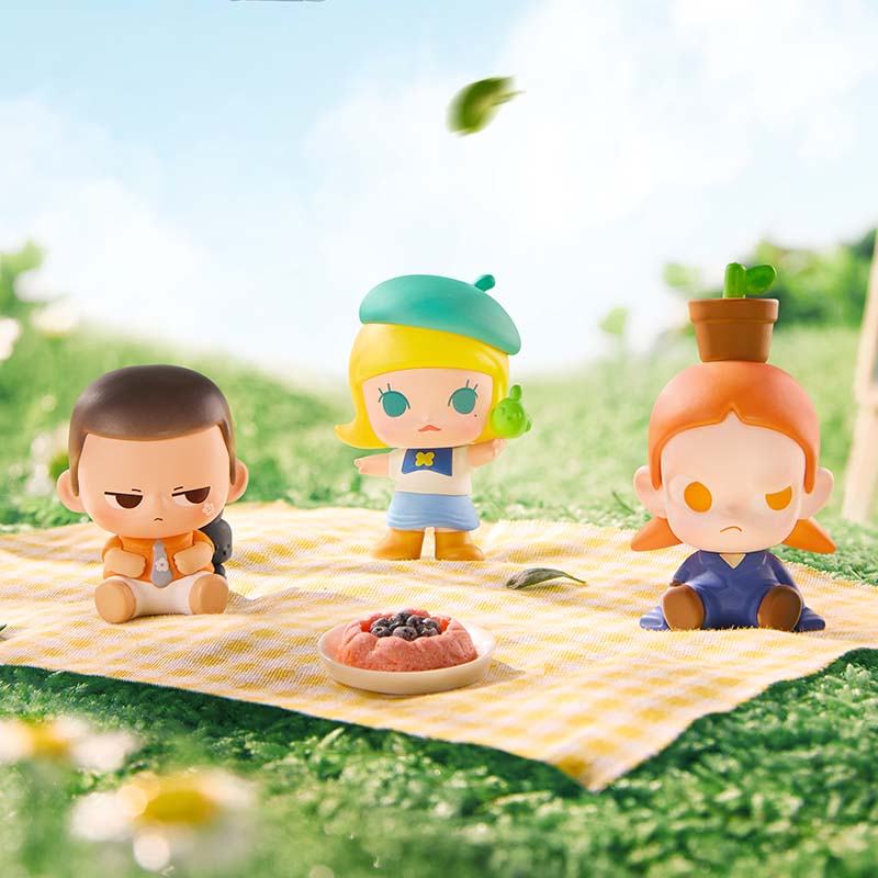 【131】POP Bean - Going Outing with Me Series Bean Charm Blind Bag Mystery Bag Mini Toy Figure
