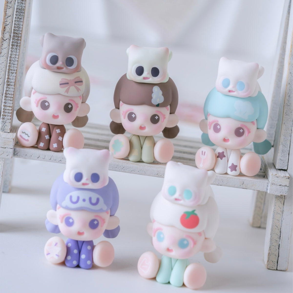 【176】Daodao Bean - Stay with Pitty All Day Series Mystery Box Blind Box Mini Toy Figure