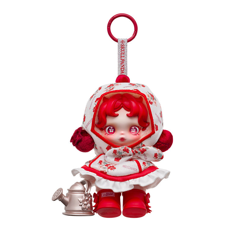 【Pre-order 1 day】SKULLPANDA Amid Flowers Plush Doll Pendant