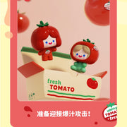 Rico Bean - Fruit Happy Friends with Me Series Bean Charm Mystery Bag Blind Bag Mini Toy Figure