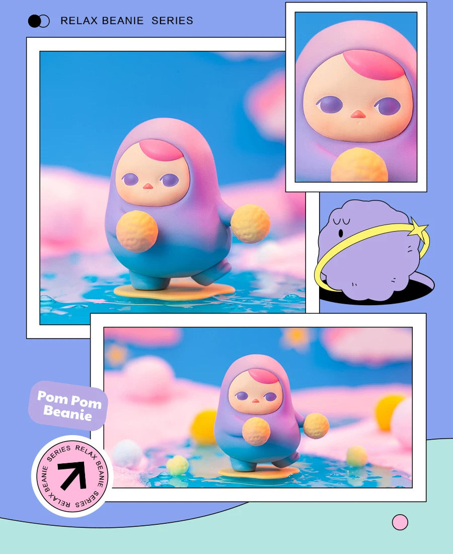 Pucky Beanie - Relax Beanie Series Mystery Box Blind Box Toy Figure
