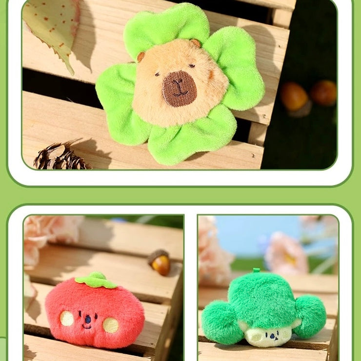 【Fluffy】Capybara Plush Fridge Magnet Mystery Bag Blind Bag