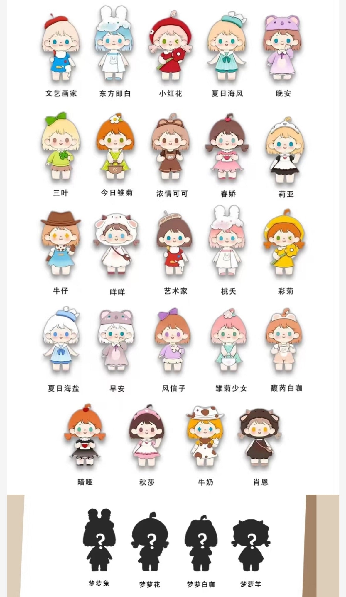 Mia Bean - Mia’s Life Diary Series Blind Box Mini Charm
