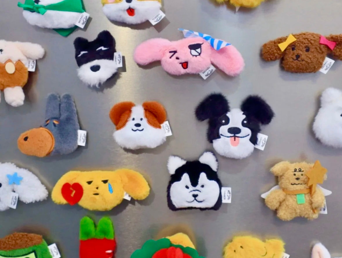 【127】Puppy Kingdom Plush Fridge Magnet Mystery Bag Blind Bag Dog