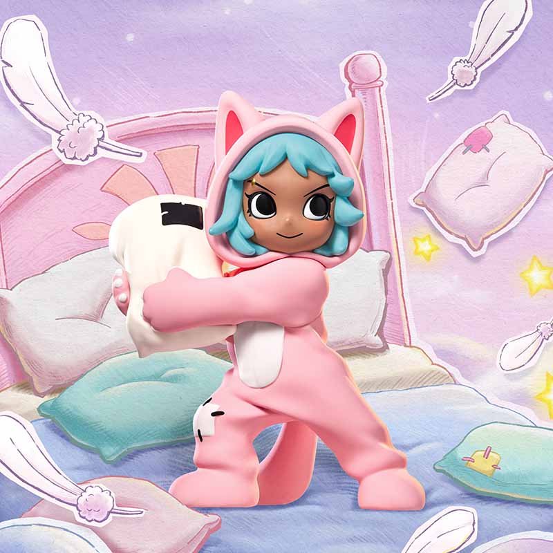 【051】Lil Peach Riot - Sleepover Series Mystery Box Blind Box Toy Figure