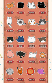 Petting Cats Plush Fridge Magnet Mystery Bag Blind Bag