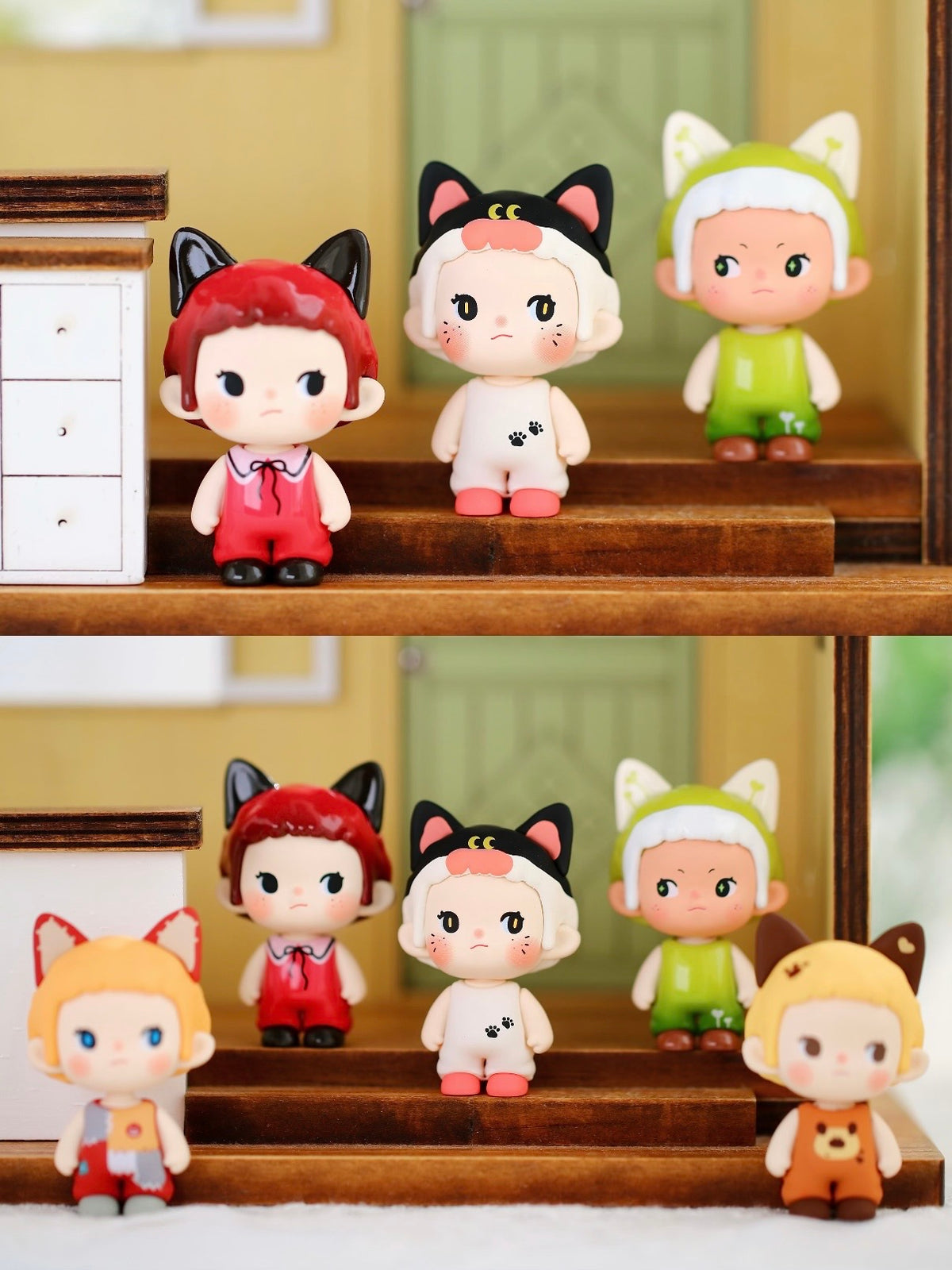 【180】Bonini Bean - Let’s be Free Series Mystery Box Blind Box Mini Toy Figure
