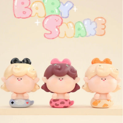 【Sale】Amlls Snake Bean - Baby Snake Series Mystery Box Blind Box Toy Figure