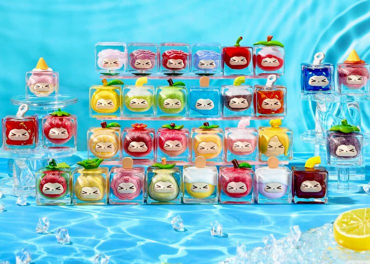 【081】Kiki Bean - Fruit Ice Cube Series Bean Charm Mystery Box Blind Box Toy