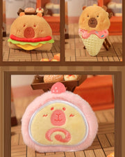 【Fluffy】Capybara Bakery Shop Plush Fridge Magnet Mystery Bag Blind Bag