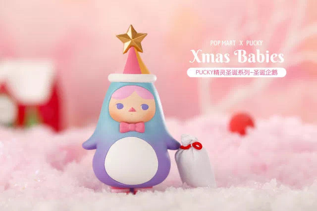 【Christmas, Discontinue】Pucky - Xmas Babies Series Mystery Box Blind Box Toy Figure