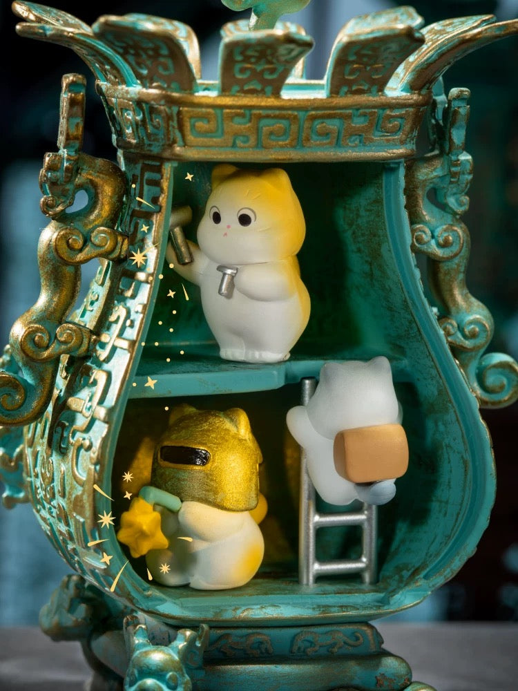 【007】Fortune Kitty - The Adventures of Treasures Series Mystery Box Blind Box Toy Figure