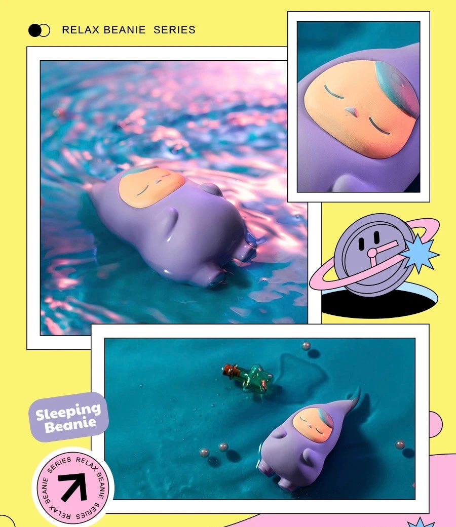 Pucky Beanie - Relax Beanie Series Mystery Box Blind Box Toy Figure