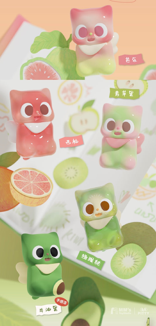Pitty Bean 1 - Pitty’s Fruit Guide Series Mystery Box Blind Box Mini Toy Figure