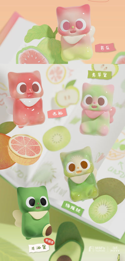 Pitty Bean - Pitty’s Fruit Guide Series Mystery Box Blind Box Mini Toy Figure