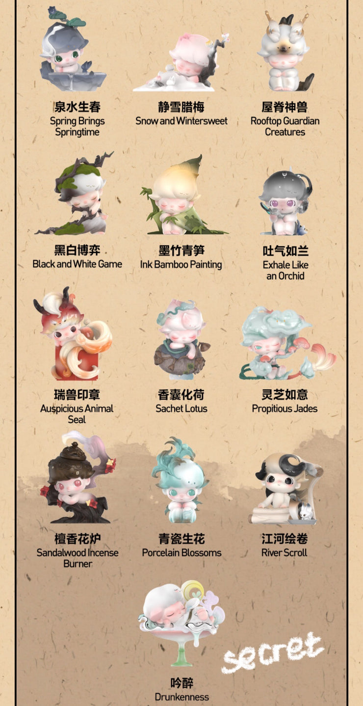 Dimoo - Stories in the Cup Series Mystery Box Blind Box Toy Figure
