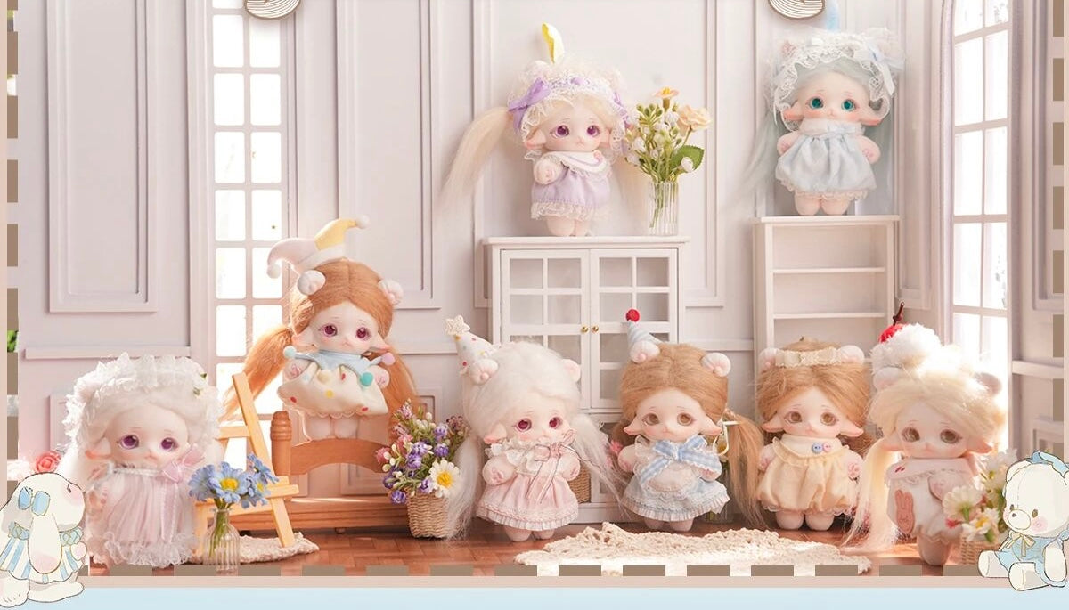 【186】Mimia Plush - Kindergarten Series Mystery Box Blind Box Toy