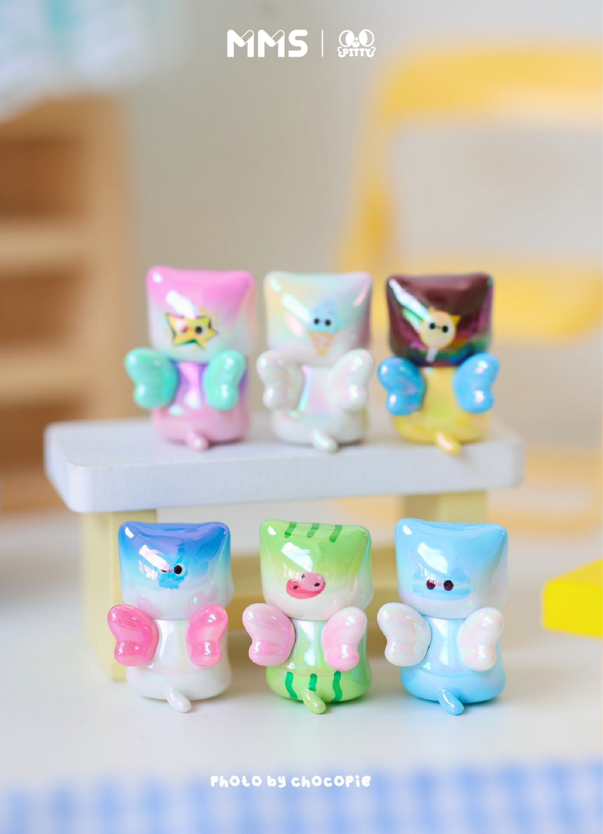 【152】Pitty Bean 5 - Snacky Paws Series Mystery Box Blind Box Mini Toy Figure Charm