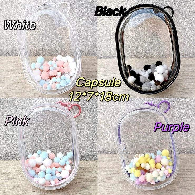 Display Bag for Plush - Key Chain Bag Ornament Toy Bag Labubu
