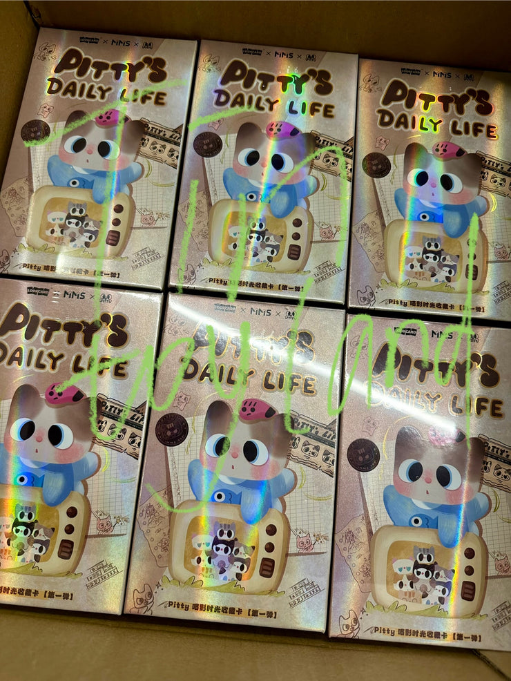 【Exchange Accessories!!!】Pitty Trading Card - Pitty’s Daily Life Series Mystery Bag Blind Bag Pittycard