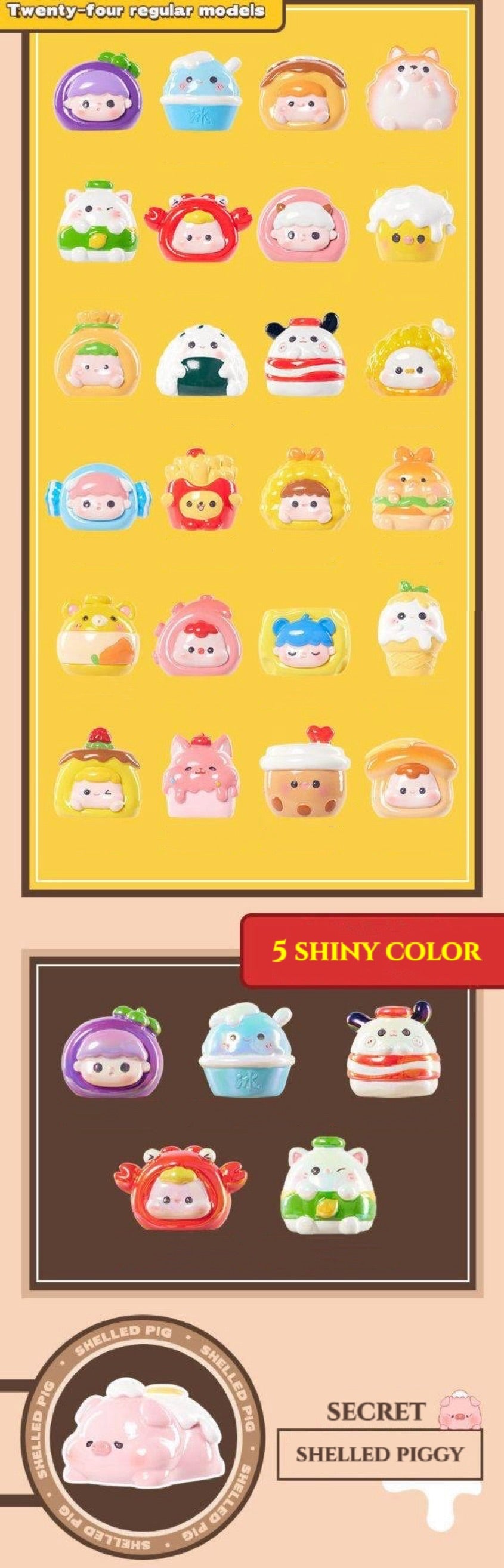 【140】Cute Little Food Store Bean Mystery Box Blind Box Mini Bean Charm