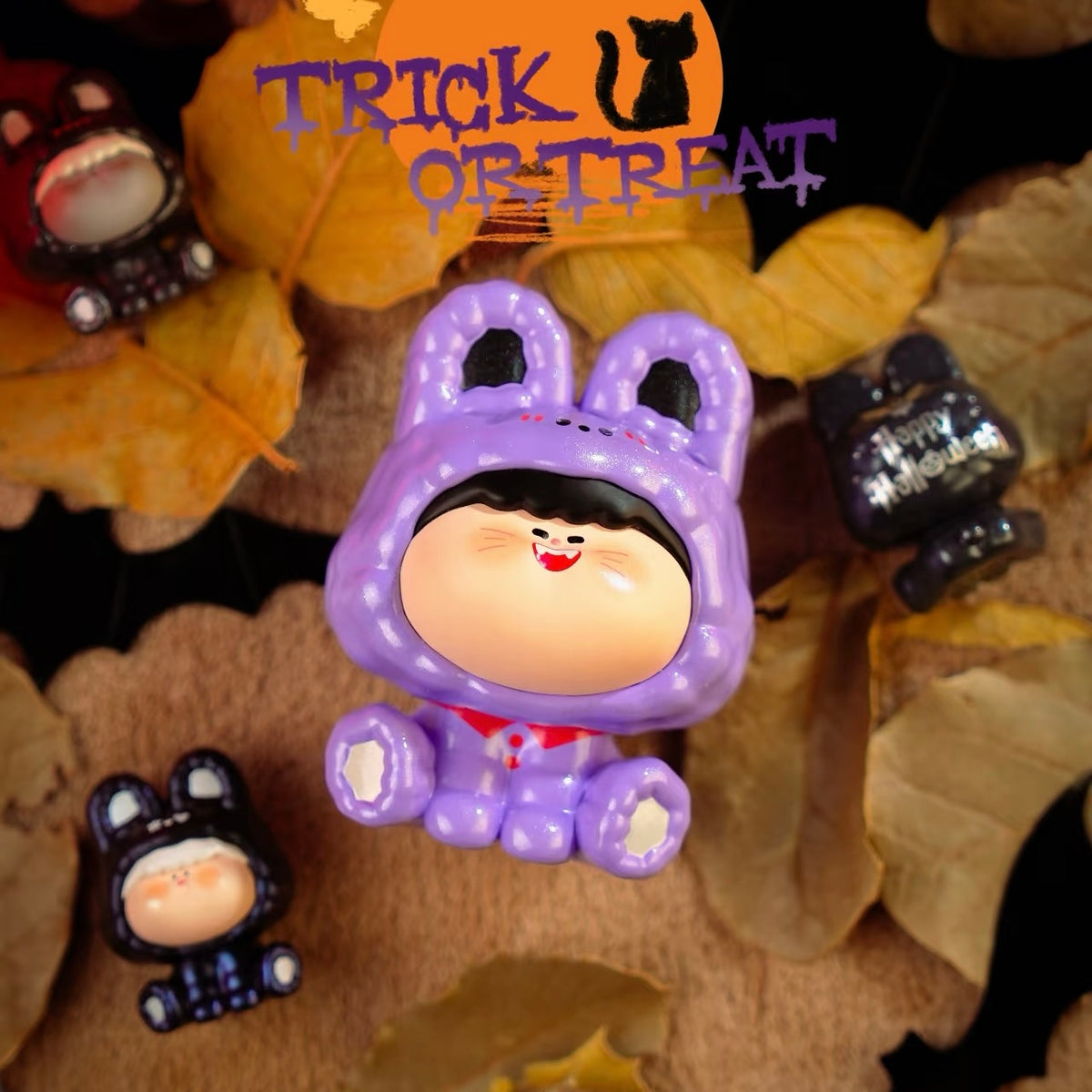 【078】Amlls Bunny - Halloween Series Mystery Box Blind Box Toy Figure