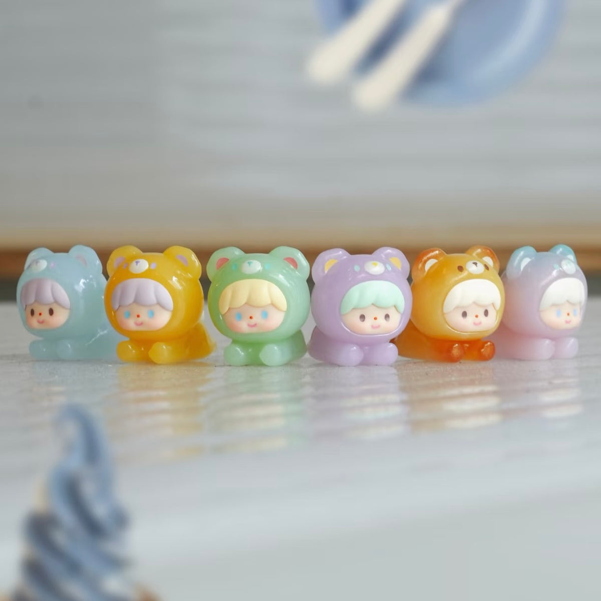 【207】 zZoton Bean UliUli - Sweet Cream Series Bean Charm Mystery Bag Blind Bag Mini Toy Figure