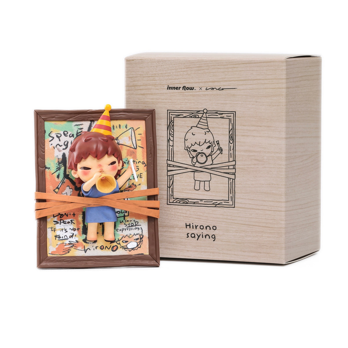【Limited】Hirono - Listening Saying Seeing Series Figure Clear Choice Confirmed Toy Figure