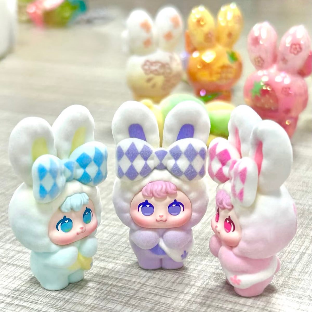 SPBOMI Bean -  Traveling Rabbit Bunny Series Mystery Box Blind Box Toy Figure