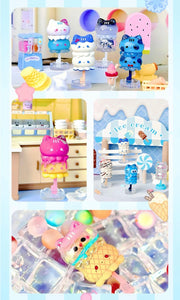 【169】Octopus Kitty Bean - Popsicle Series Bean Mini Charm Blind Bag Cat