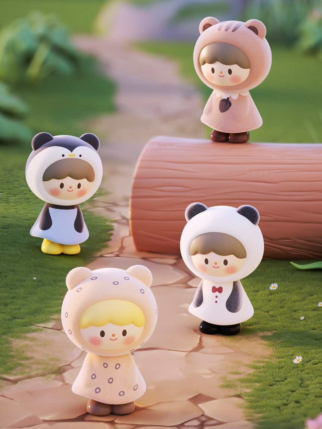 【093】 zZoton Bean - Joy in a Twist Series Bean Charm Mystery Bag Blind Bag Mini Toy Figure