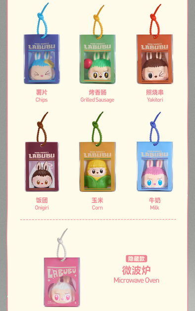 【072】Labubu Stress Ball - Wacky Mart Series Mystery Box Blind Box Pinc ...