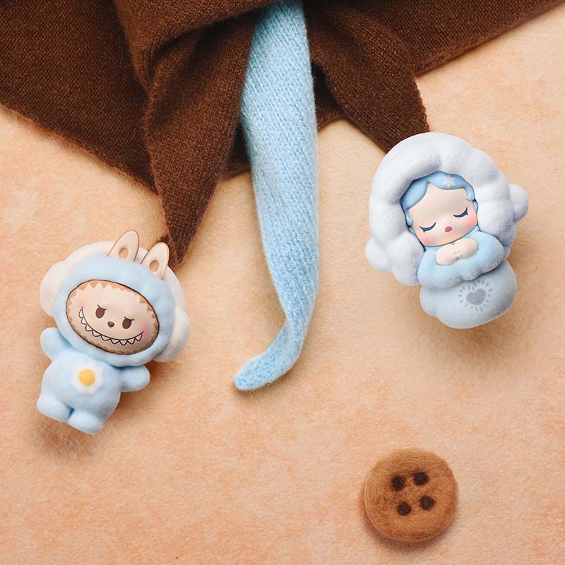 【181】POP Bean - Fluffy & Cozy Series Bean Charm Blind Bag Mystery Bag Mini Toy Figure