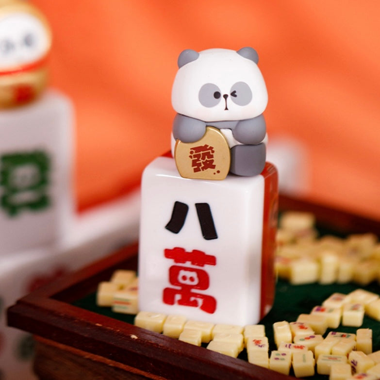 【107】Mr. Pa Bean - Fortune Mahjong Bean Charm Blind Bag Mystery Bag Mini Toy Figure