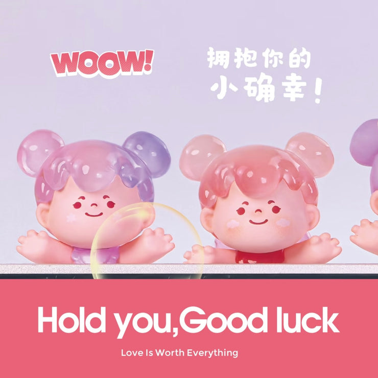 【Sale】Woow Bean 2 - Hold You Good Luck Series Mystery Box Blind Box Toy Figure