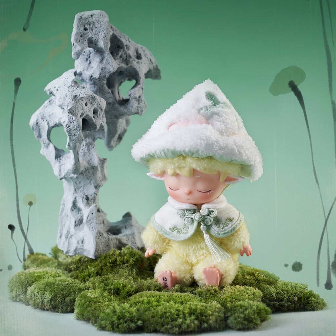 【023】 Mimi Plush - Leisurely Monster Series Mystery Box Blind Box Toy Figure