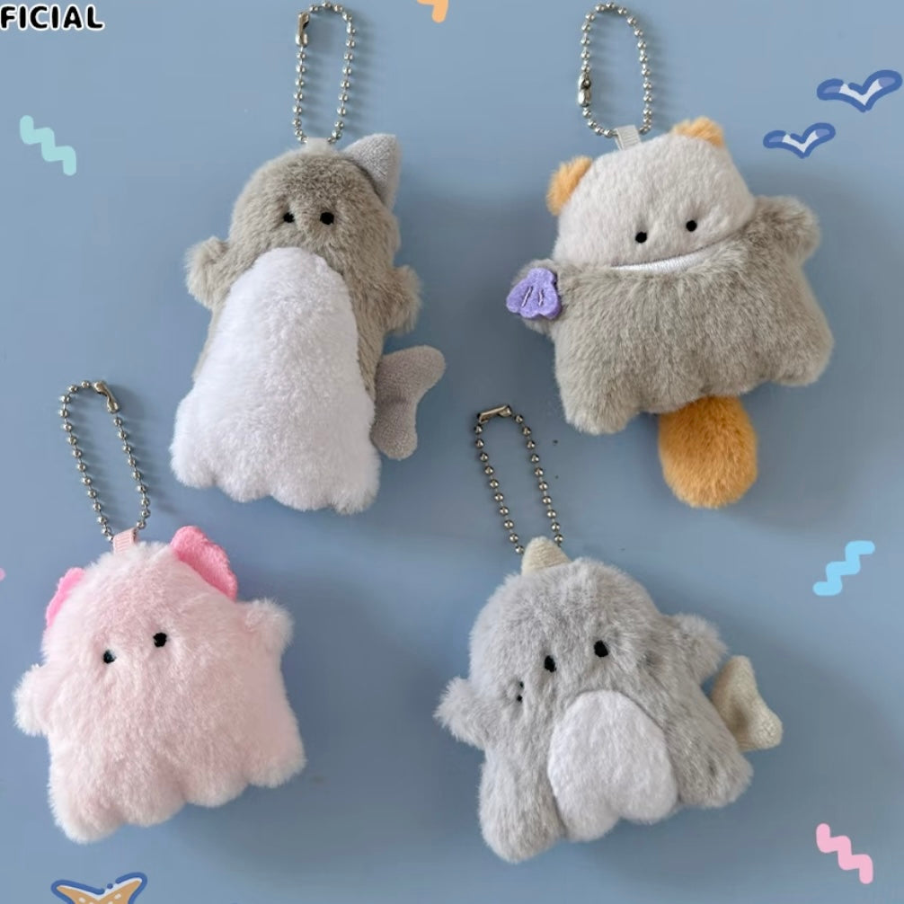 【117】Ghost Family Party Plush Fridge Magnet Mystery Bag Blind Bag