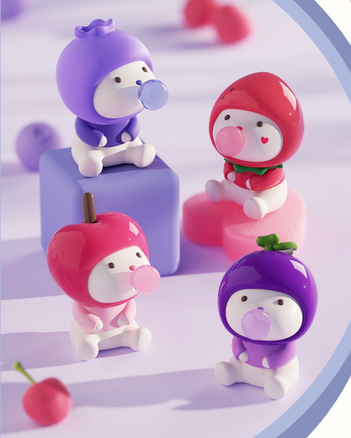 【192】Repolar Bean - Hey Sweetie Fruit Series Uli Uli Mystery Bag Blind Bag Mini Toy Figure